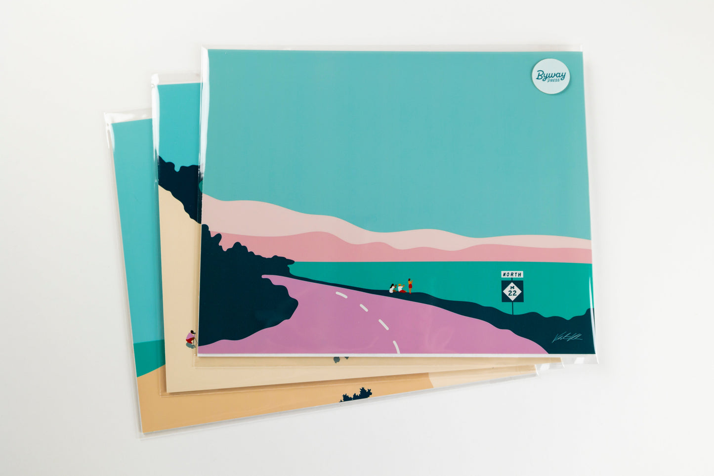 Rainbow International Bridge Travel Print 8x10