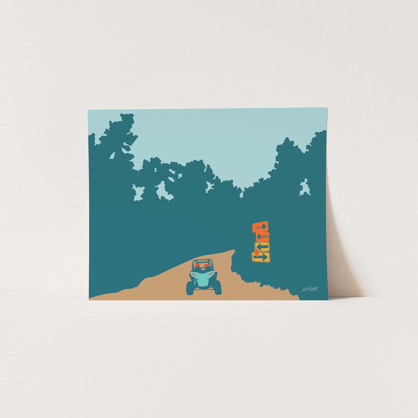 Copper Harbor Trails Print 8x10