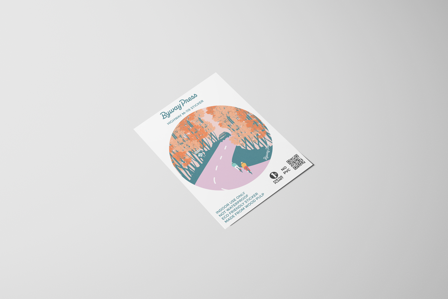 Tunnel of Trees Highway M-119 Seasonal Sticker