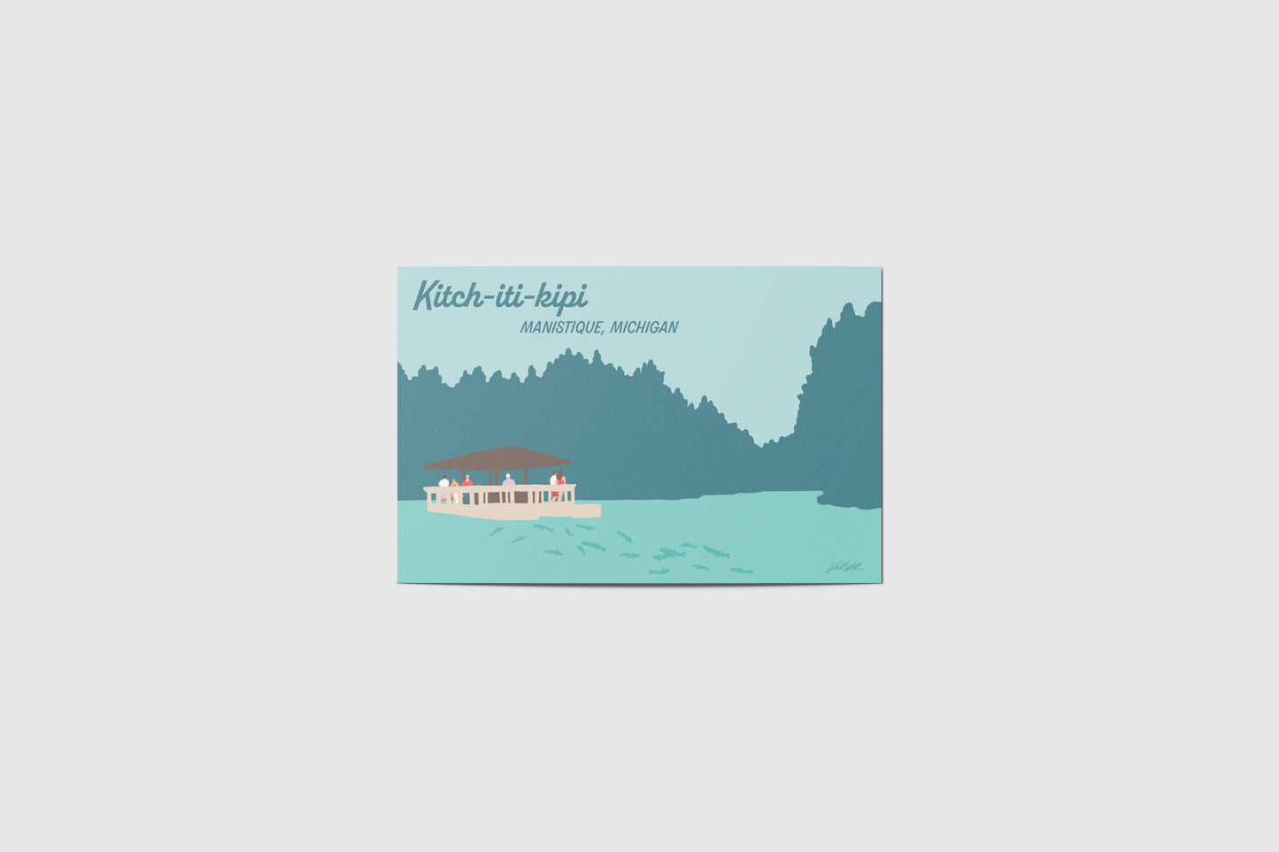 Kitch-iti-kipi Travel Postcard
