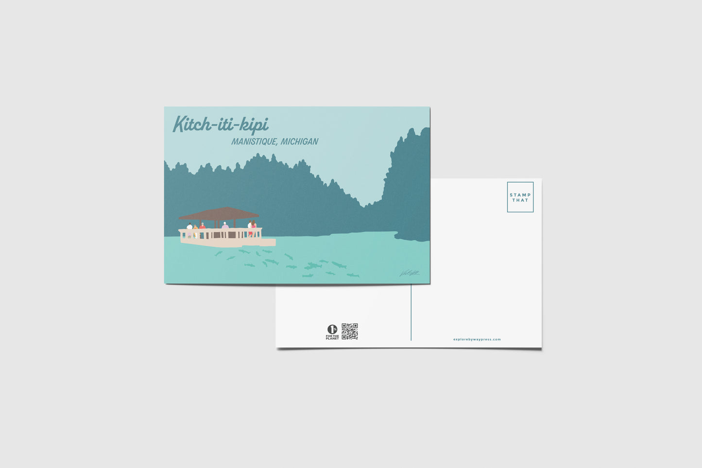 Kitch-iti-kipi Travel Postcard