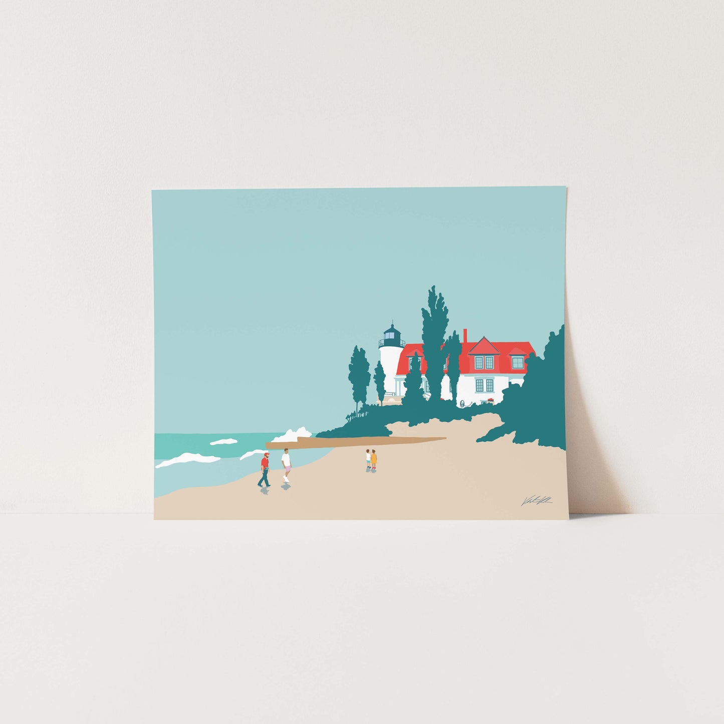Point Betsie Lighthouse Print 8x10