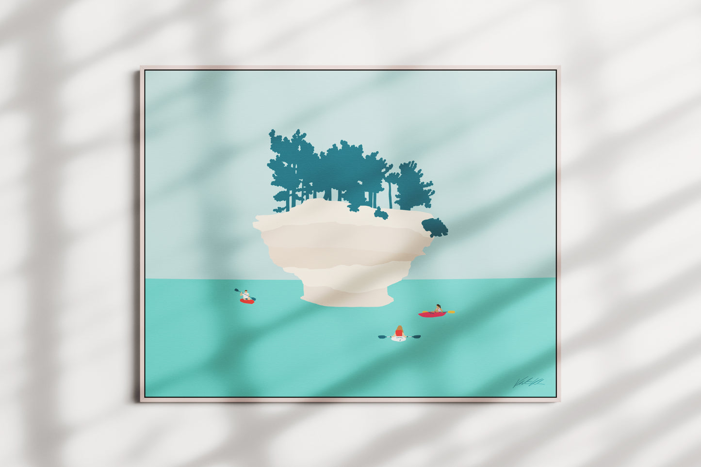 Turnip Rock Travel Print 8x10