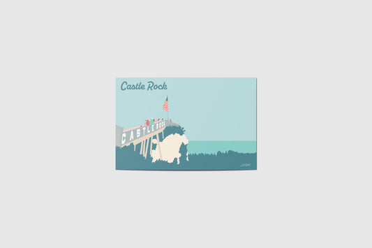 Castle Rock Travel Postcard