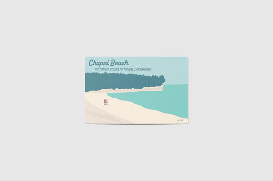 Chapel Beach Travel Postcard