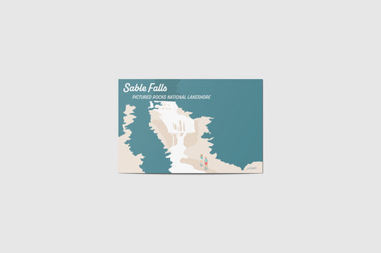 Sable Falls Travel Postcard