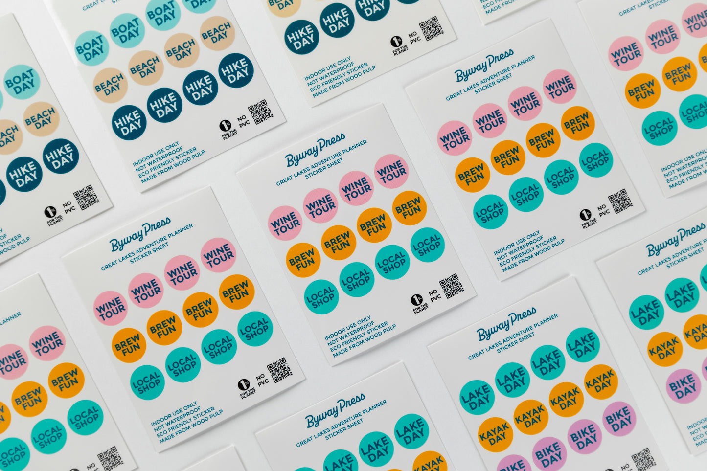 Wine Brew Shop Planner Sticker Sheet