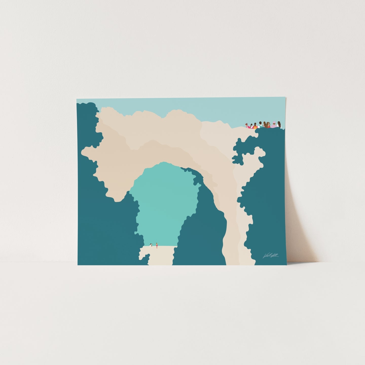 Arch Rock Travel Print 8x10