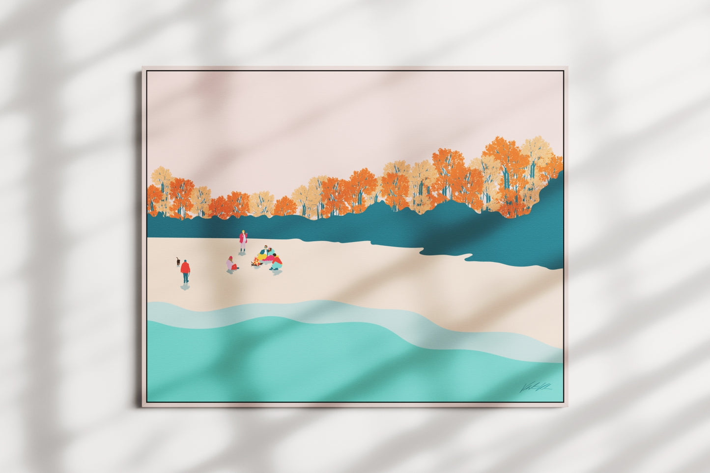 Color Tour Travel Print 8x10