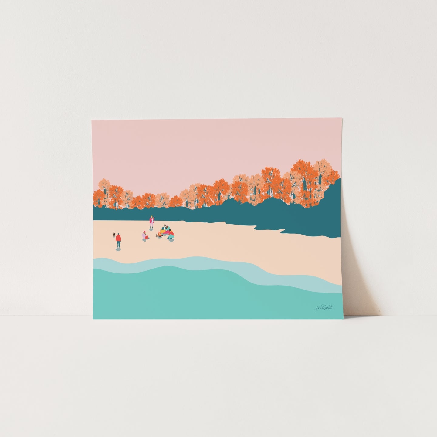 Color Tour Travel Print 8x10