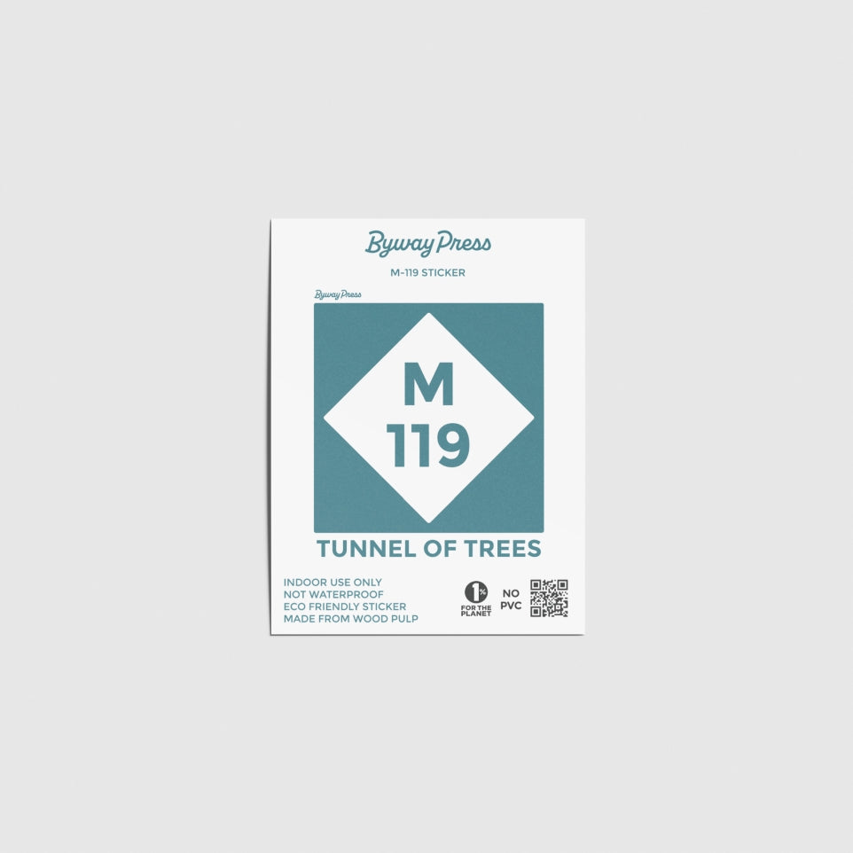 Highway M-119 Sign Sticker