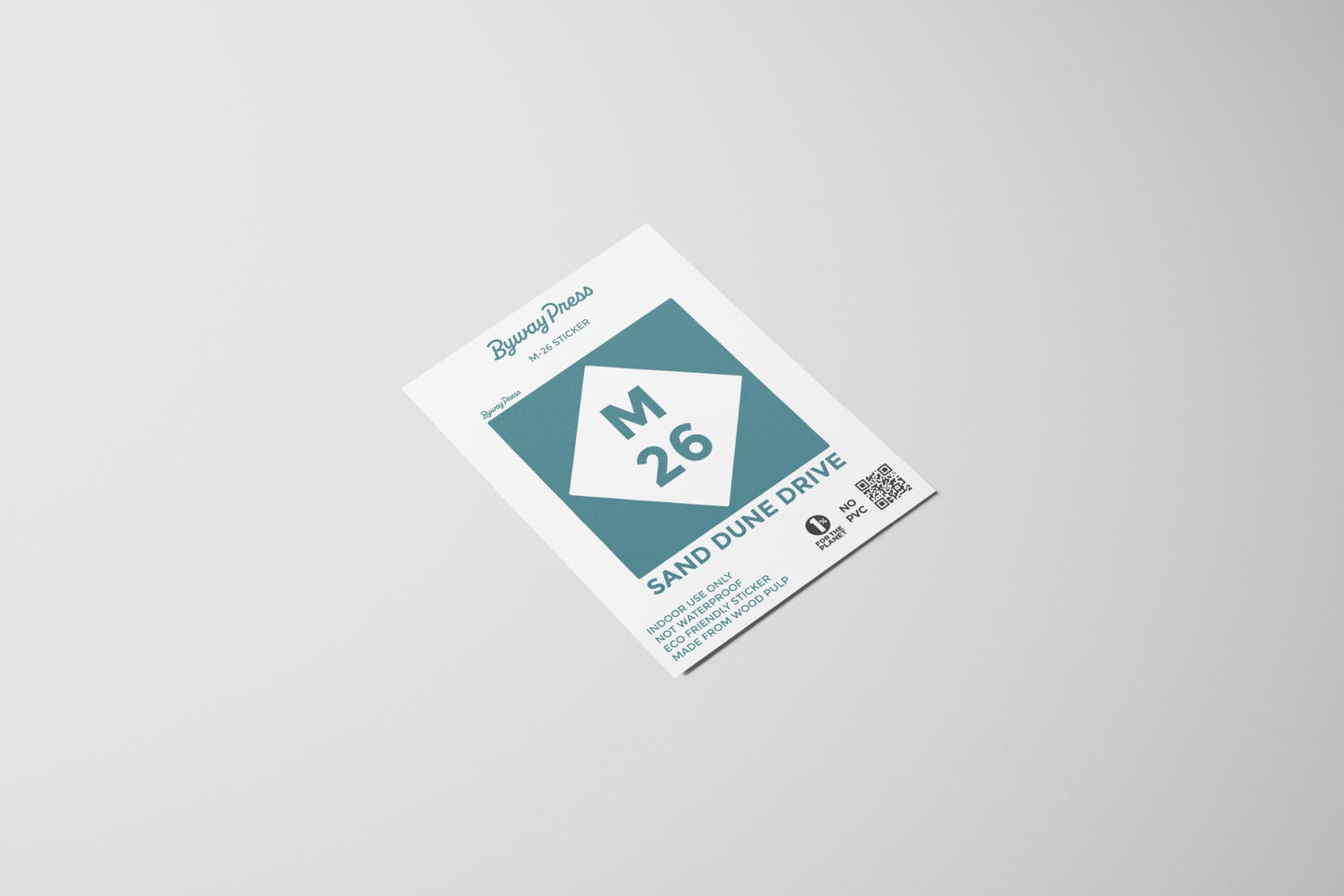 Highway M-26 Sign Sticker