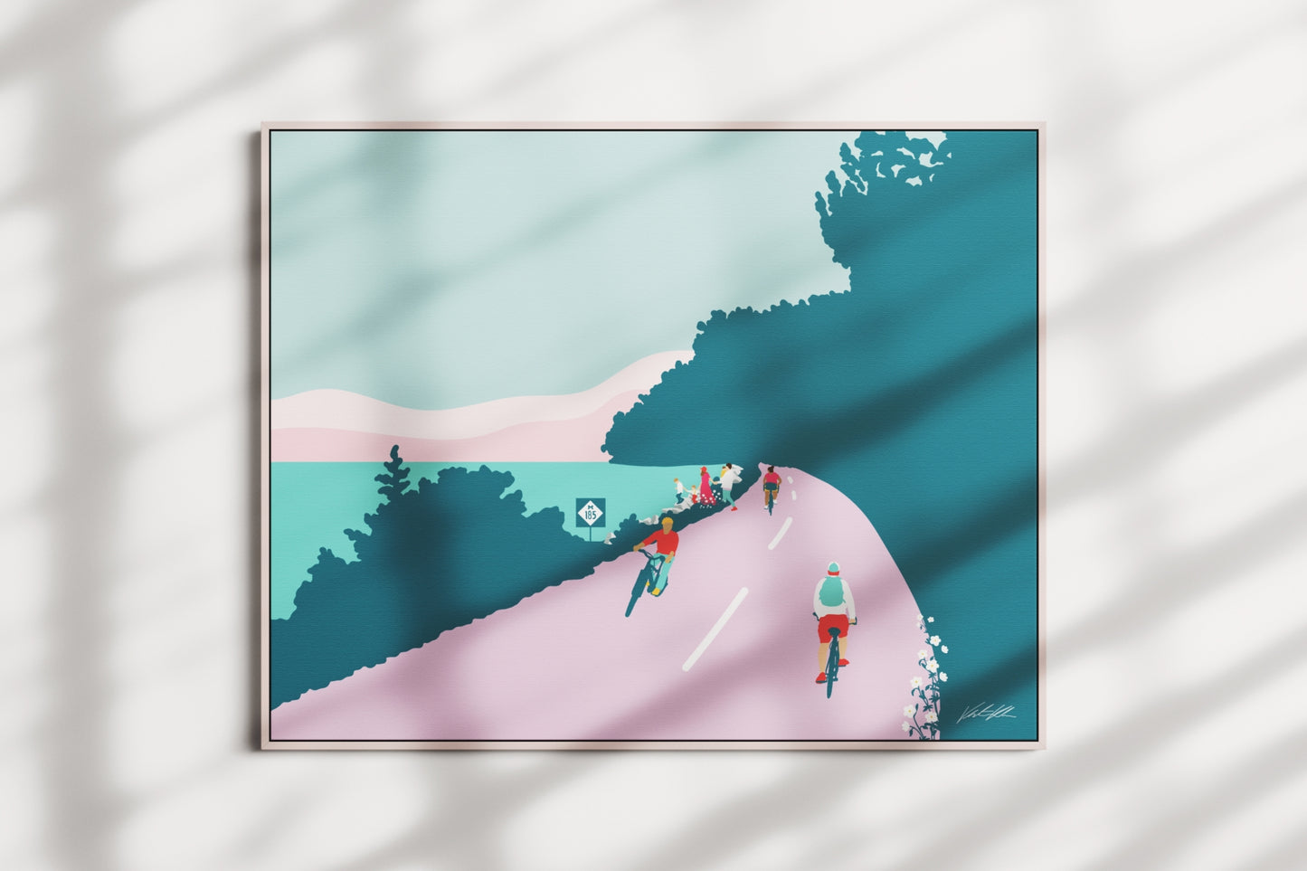 Highway M185 Travel Print 8x10