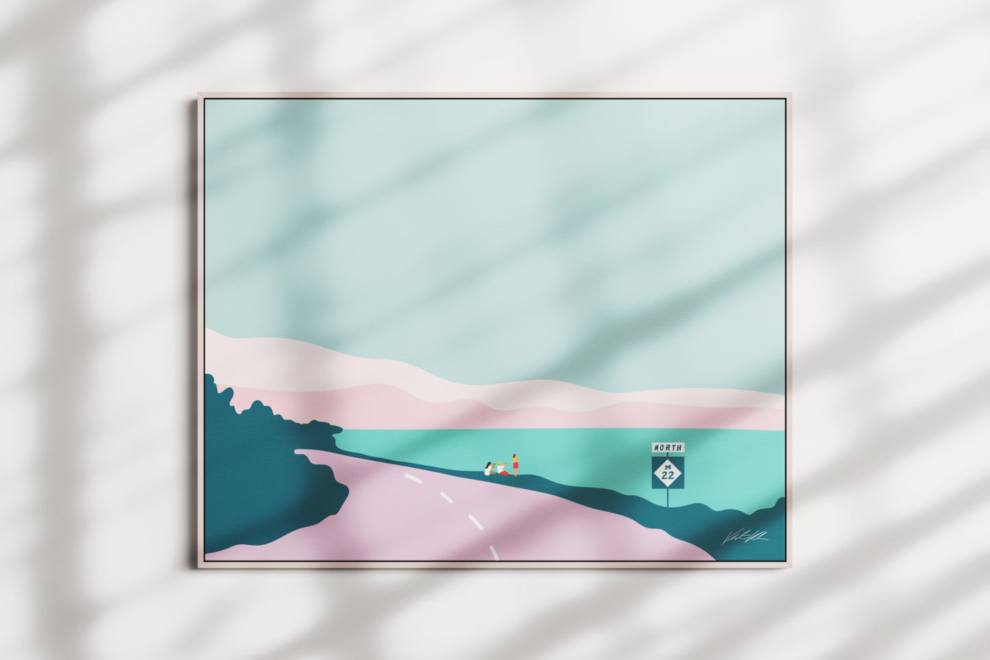 Highway M22 Travel Print 8x10