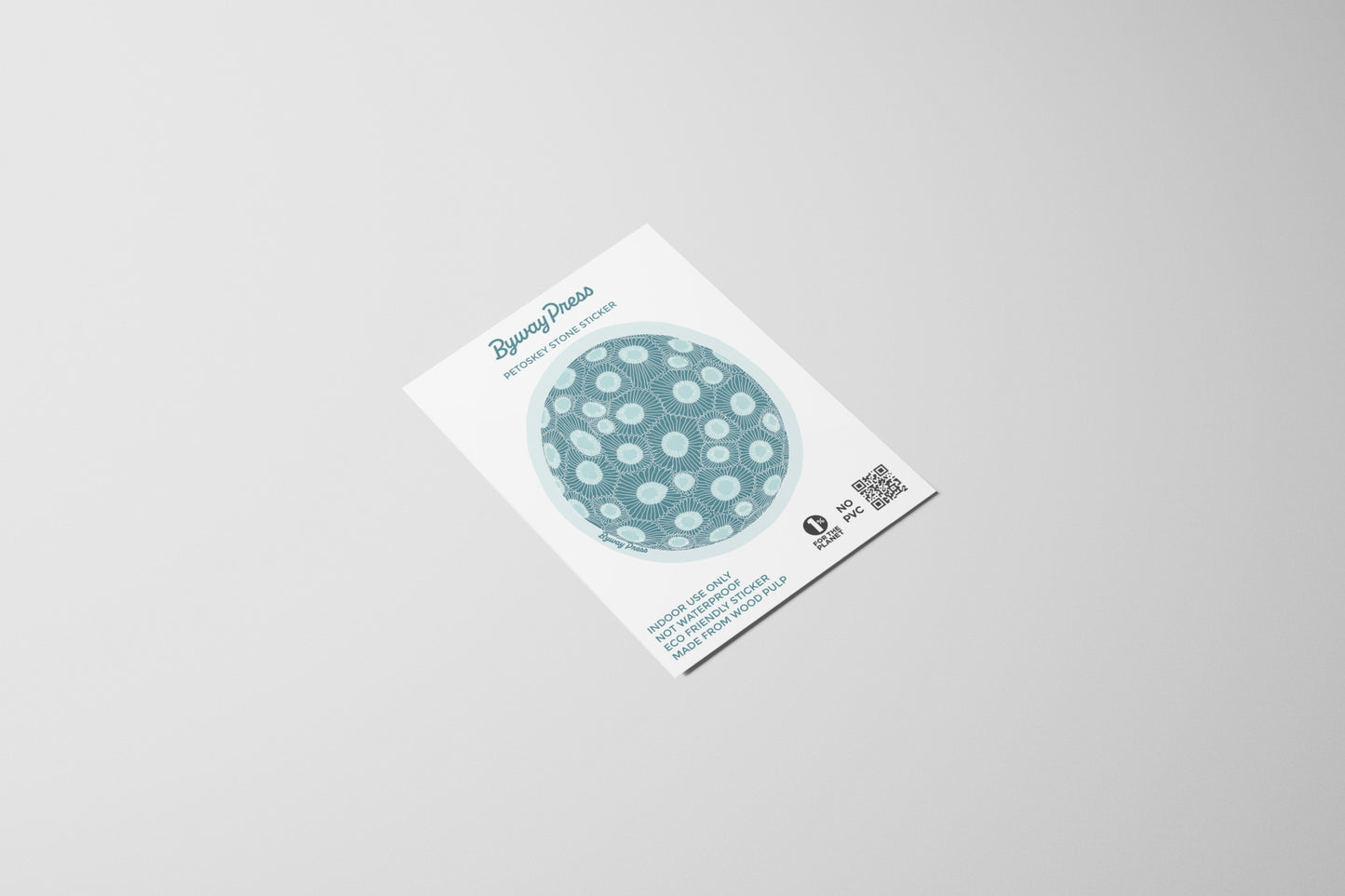 Michigan Petoskey Stone Sticker