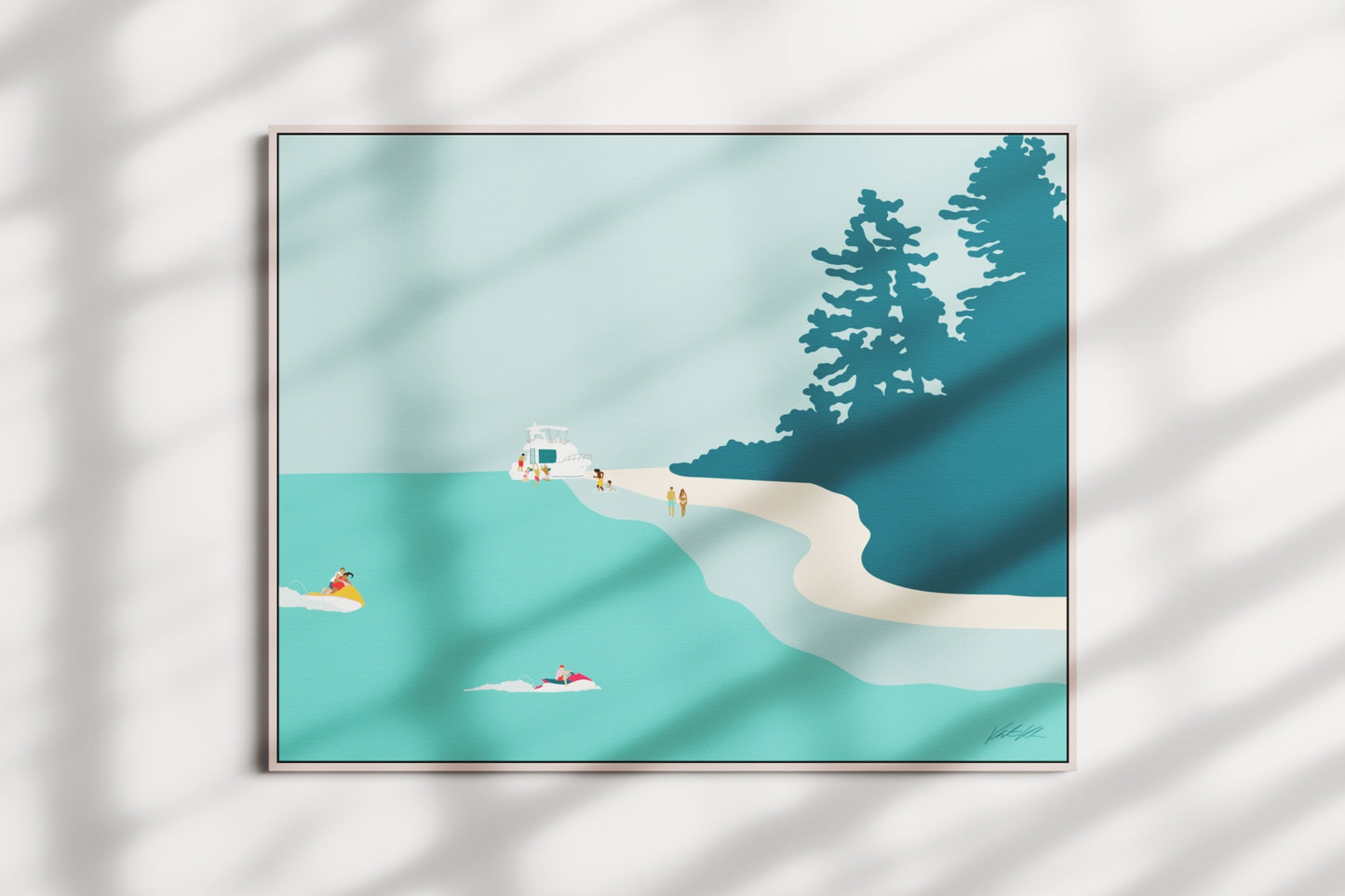 Power Island Travel Print 8x10