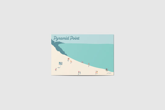 Pyramid Point Travel Postcard
