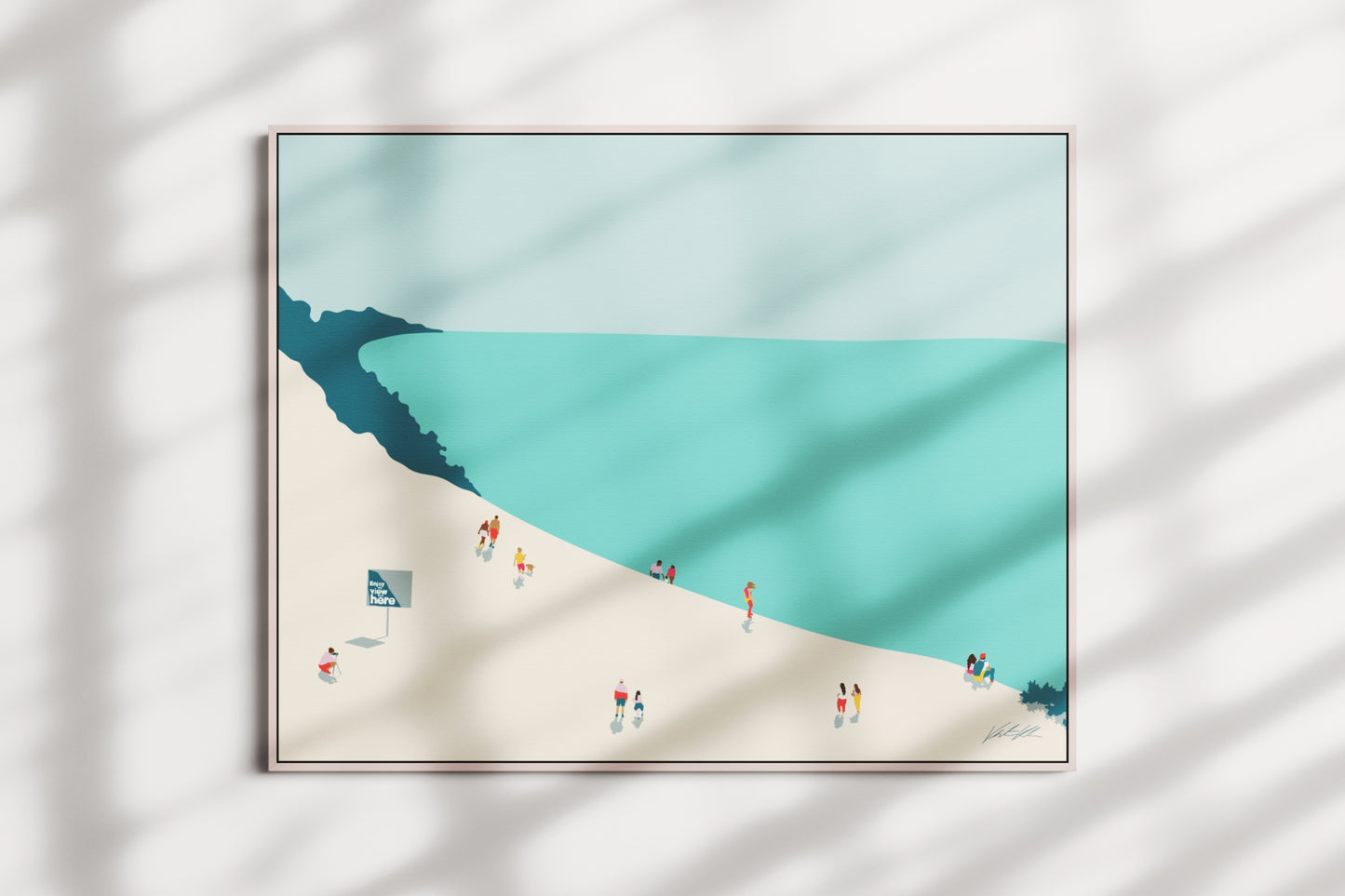 Pyramid Point Travel Print 8x10