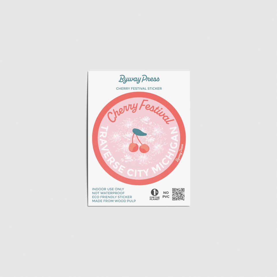 Traverse City Cherry Festival Sticker