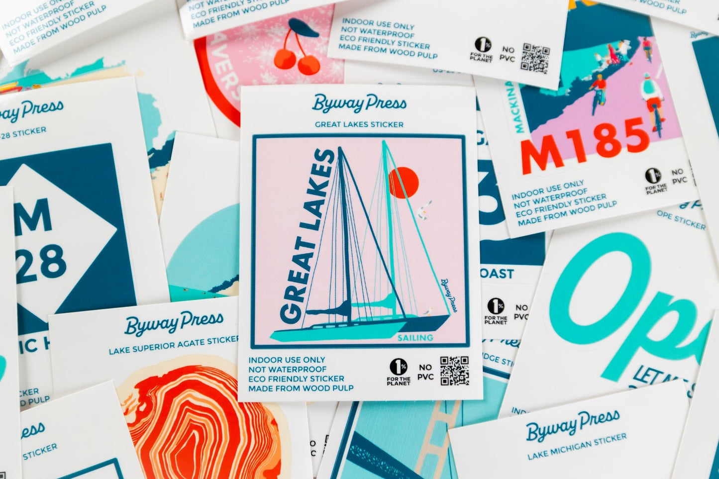Lake Michigan is My Favorite Color Lake Sticker