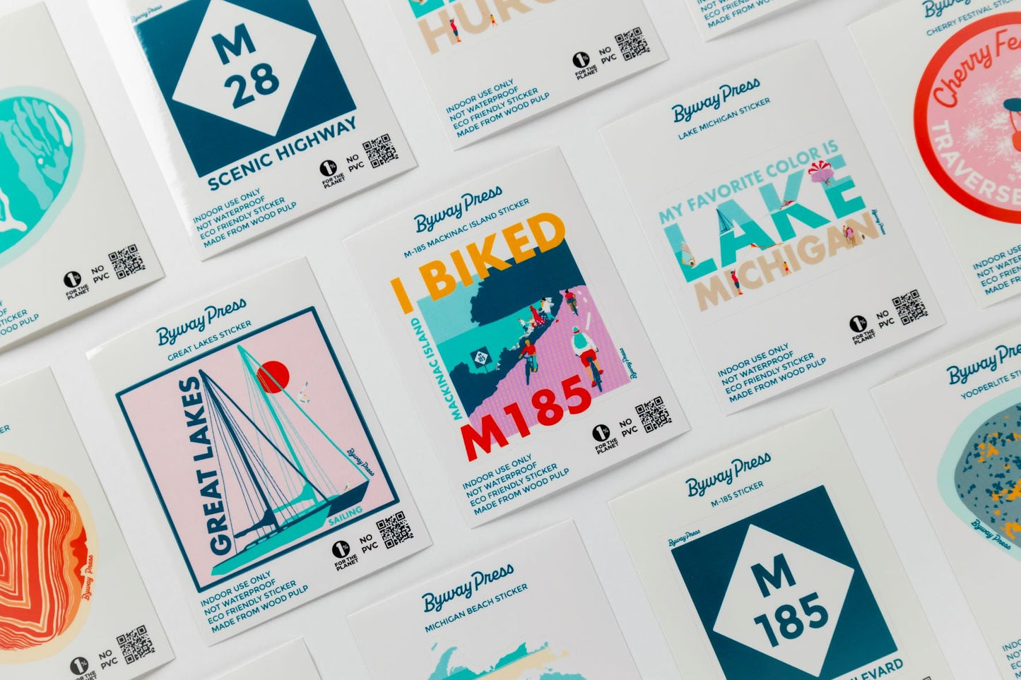 Highway M-28 Sign Sticker