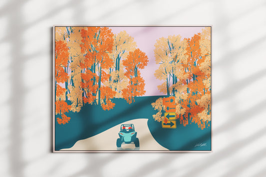 Copper Harbor Trails Seasonal Print 8x10