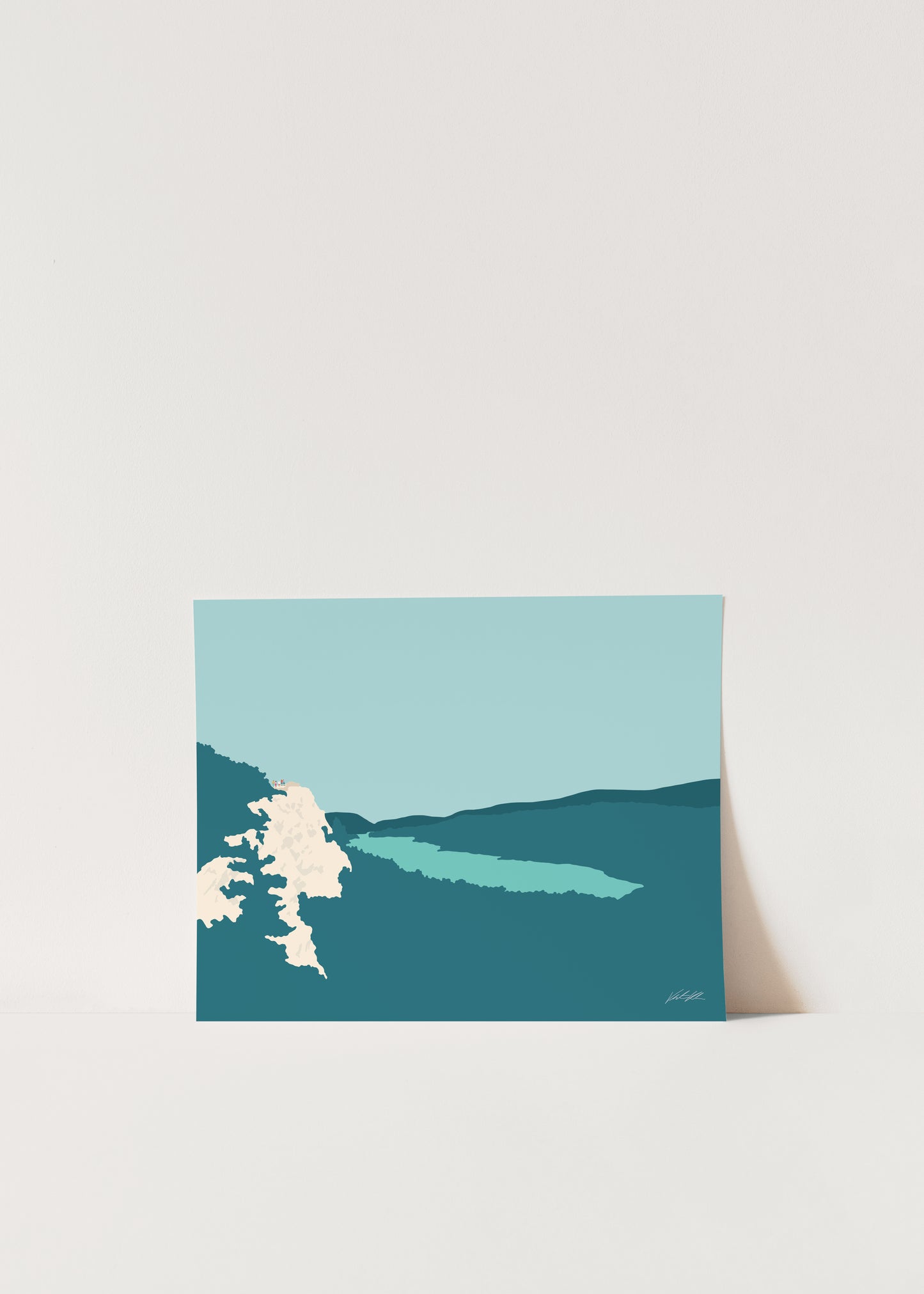 Lake of the Clouds Travel Print 8x10