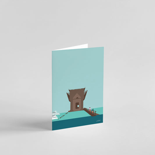 Lower Harbor Ore Dock Greeting Card
