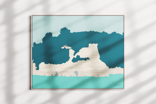 Miners Castle Travel Print 8x10