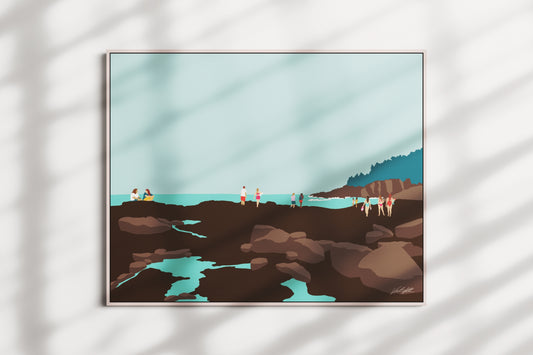 Presque Isle Park Travel Print 8x10