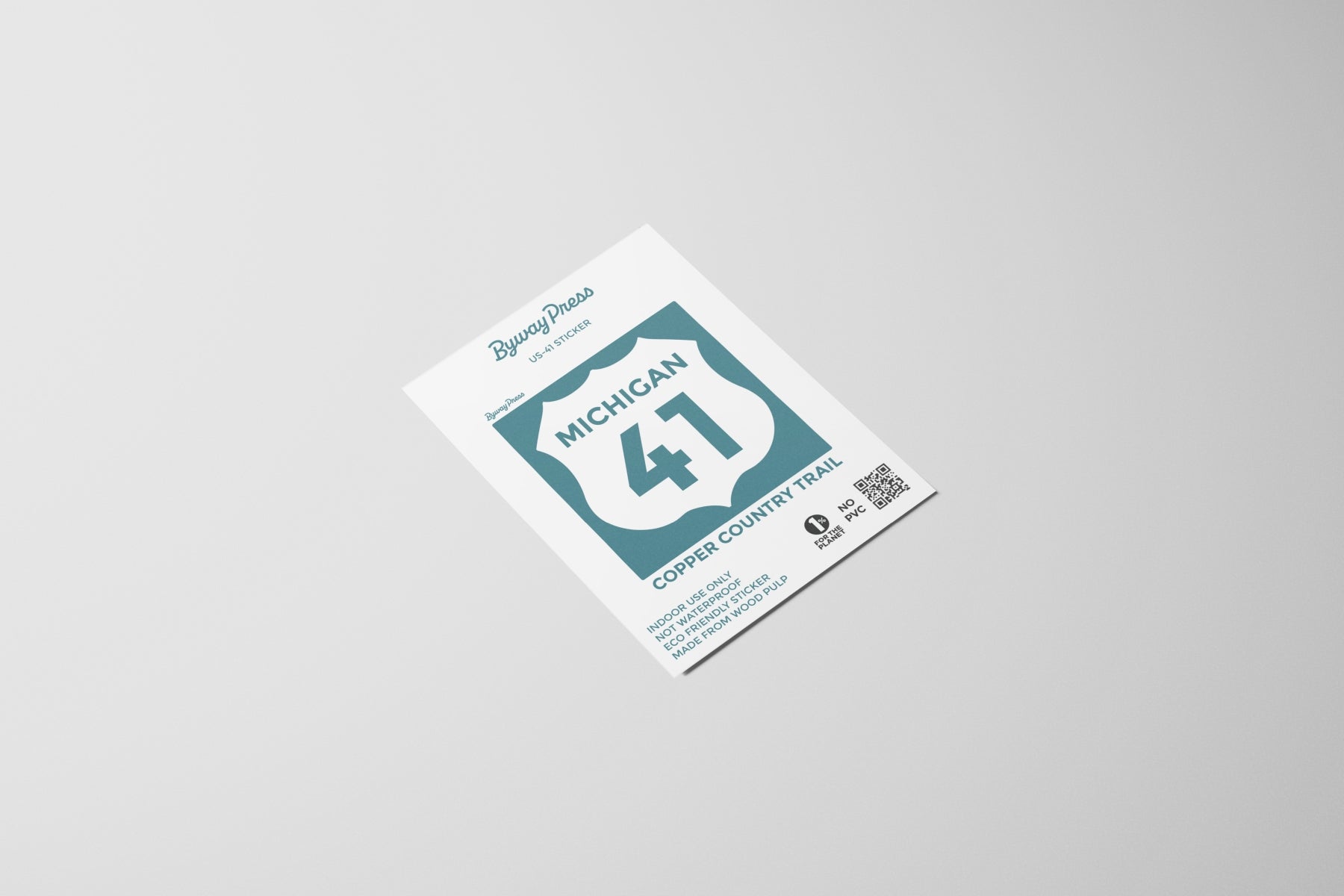 Highway US-41 Sign Sticker – Byway Press