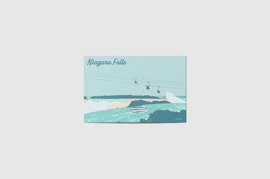 Niagara Falls Travel Postcard