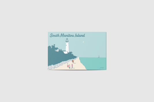 South Manitou Island Travel Postcard