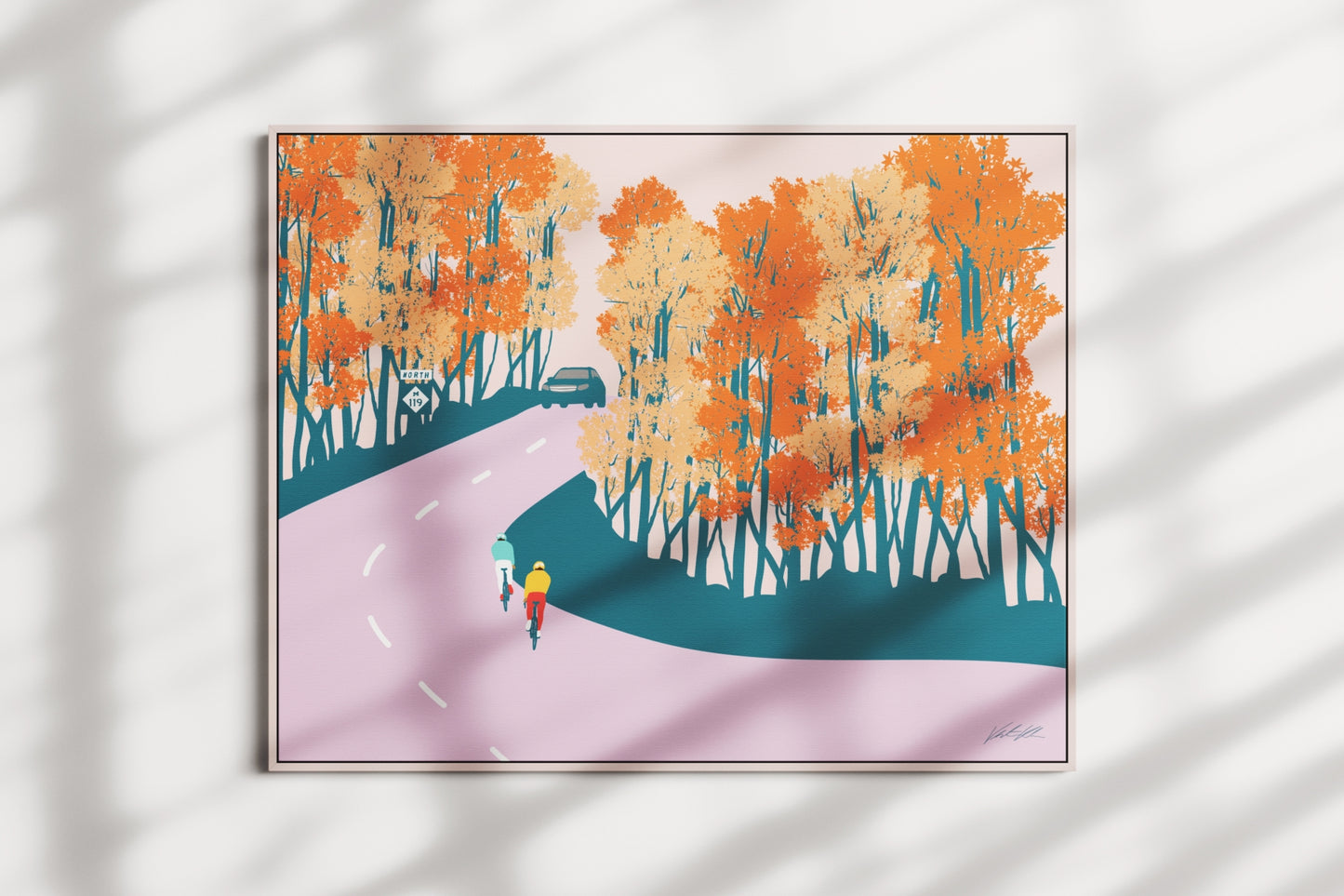 Tunnel of Trees Travel Print 8x10